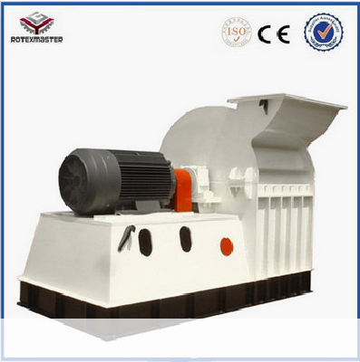 55 kw Capacity 2 - 3 T / H Crop Waste Crusher Wood Chips Hammer Mill