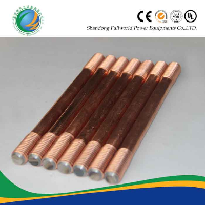 Copper thickness 0.254mm copper bonded earth rod