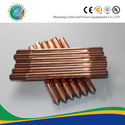 From Alibaba China supplier copper bonded earth rod