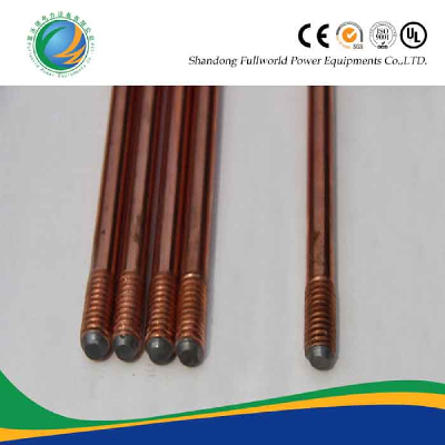 Copper thickness 0.125mm copper earthing rod