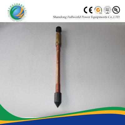 Long use life copper ground earth rod