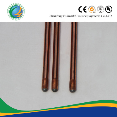 5/8'' , copper thickness 0.254mm ground rod