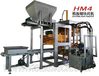 Cement Brick machine QT4-15 Cement block machine