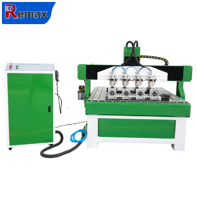 4 head cnc router with 4 rotary axis