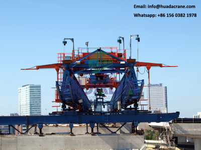 Concrete MRT bridge beam launcher equipment machine for lrt