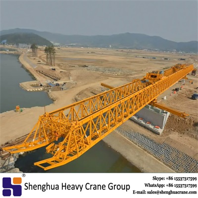 China HSHCL 160ton beam launcher equipment used in bridge construction