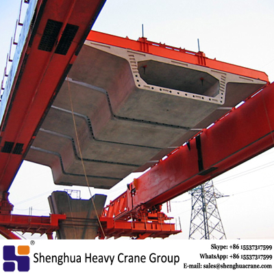 Box type bridge girder crane overhead launching gantry machine