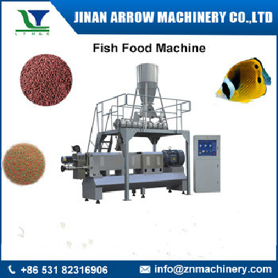 Automatic dog animal food and floating fish feed pellet making machine