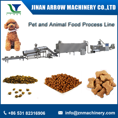 dry dog food making machine, feed machine made in Jinan