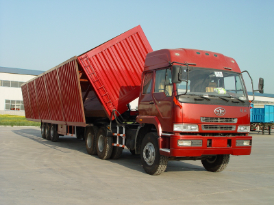 3 Alexs Side Wall Dump Semi Trailers With Best Quality