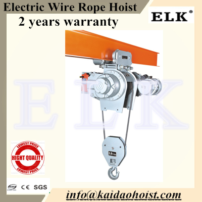 Electric Wire Rope Hoist