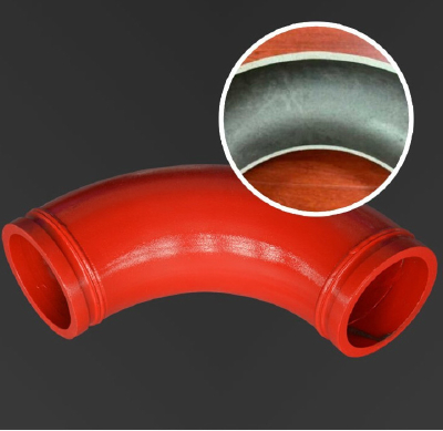 HOT Product DN125 high pressure Concrete pump pipe elbow