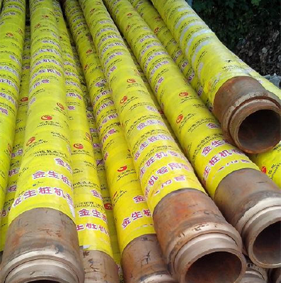 DN125 5"*4M Wire braided rubber hose of Concrete Pump
