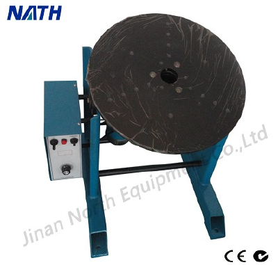 through center hole welding rotating table