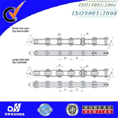 Double Pitch Stainless Steel Conveyor Chain