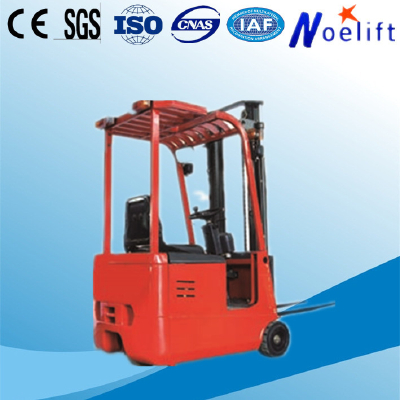 Price for 1.5tons 3 wheel electric forklift truck