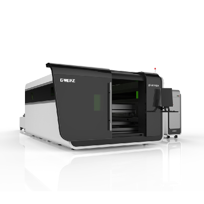 Whole Cover Exchange Plate 1000w-8000w MS Fiber Laser Cutting Machine with High Cost-effective
