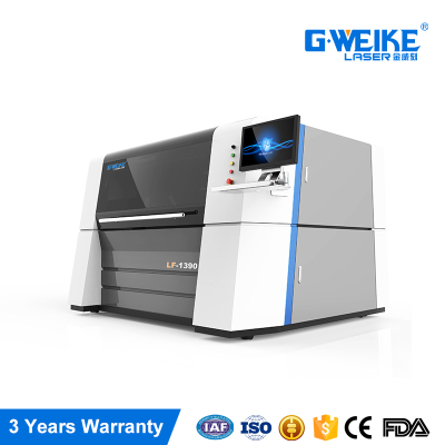HOT SALE GOOD  QUALITY AND PRICE G.WEIKE LF1390 PRECISION FIBER LASER CUTTING MACHINE