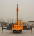 12 ton hydraulic truck crane with 6.5*6.4m outrigger span