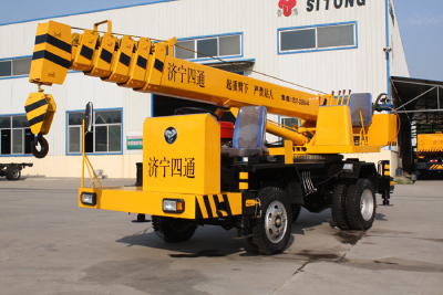 8 Ton Crane truck,8 ton mini hydraulic jib truck crane