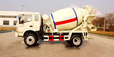 Mobile 6 cbm hydraulic transit truck mixer