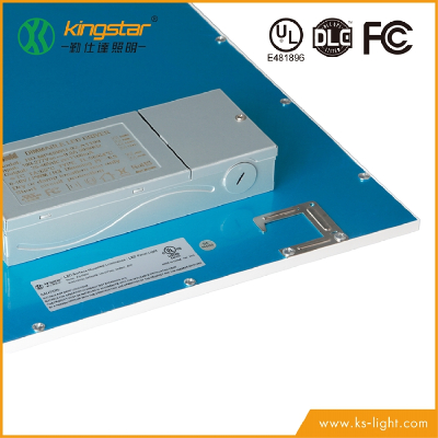 UL DLC LIST LED flat panel light for US market 120LM/W 36W 40W 50W