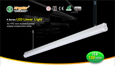 Amazing connected linear light with 130lm/w US, Europe market highquality linear light with  round shape xxx led linear light