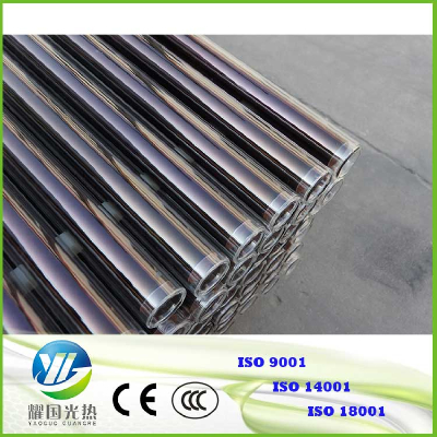 All glass 3 target coating solar tubes for solar thermal system