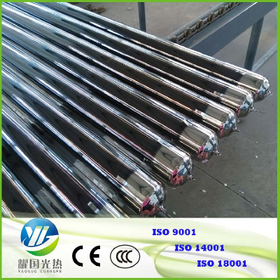 All glass 3 layers solar collector solar evacuated tubes