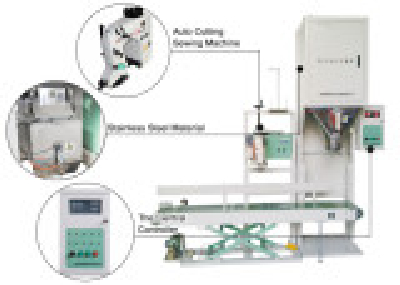 Grain Automatic Packing Scale Machine Line