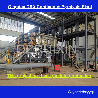 CIty Mineral Continuous Waste Tyre Pyrolysis Plant