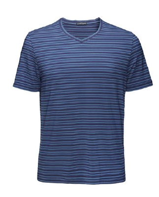 Men's short sleeve V-neck modal home