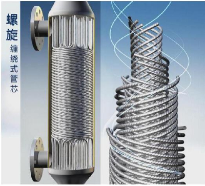 Spiral Wound Pipe Heat Exchanger