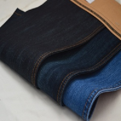 Mercerized Cotton Denim Fabric for Garment Use