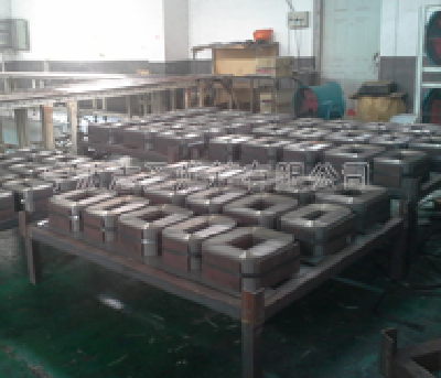 Amorphous alloy transformer iron core