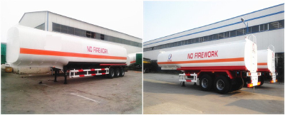 45M3 oil fuel tanker truck and used oil tankers for sale