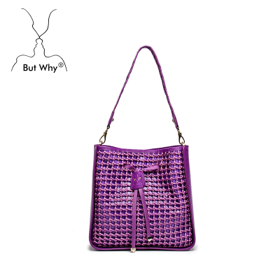 Fashion fancy lady tote bag casual hollow out shoulder bag