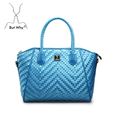 Butwhy versatile handwoven handbag vintage tote bag