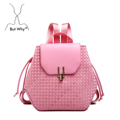 Butwhy woven teenager fashion backpack