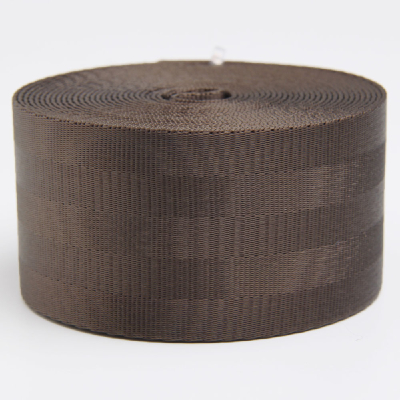 4.8cm amry green car seat belt nylon webbing