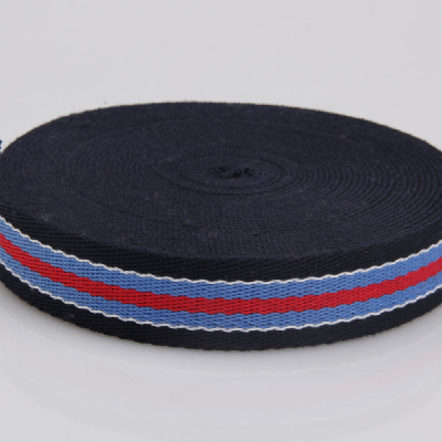 1.25 inch mixcolor cotton webbing for belt