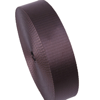 Wholesale 1 1/2 inch coffee stripe nylon webbing