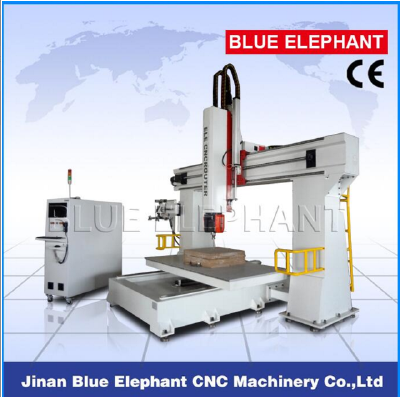 ELE-1224 5 axis cnc wood carving machine for 3d wood engraving in Jinanmade in China