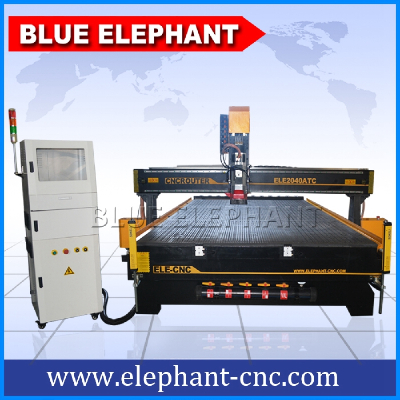 ELE 2040 dust cover cnc router , italy combination woodworking machines to make wood furniture