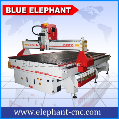 ELE 1830 wooden statue making machine , wooden cnc machine for KFC door , cabinets , signs