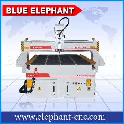 ELE 1325 Air cooling furniture making machine , wood carving cnc router for wood doors