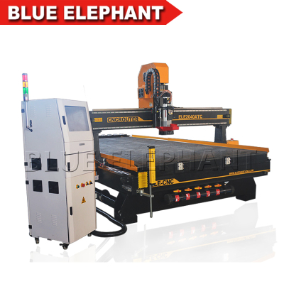 atc 2040 cnc router with servo motors metal cutting machine