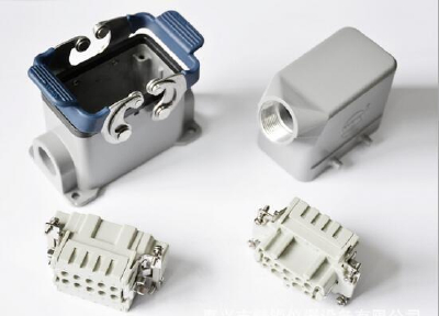 16A 10-way HE Series heavy-duty industrial connectors