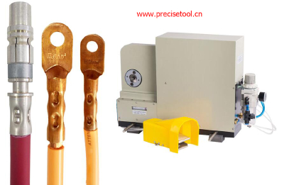 TS-03 Pneumatic Crimping Machine for wire 1/0-7AWG