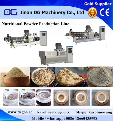 Automatic nutritional powder baby powder food extruder production line